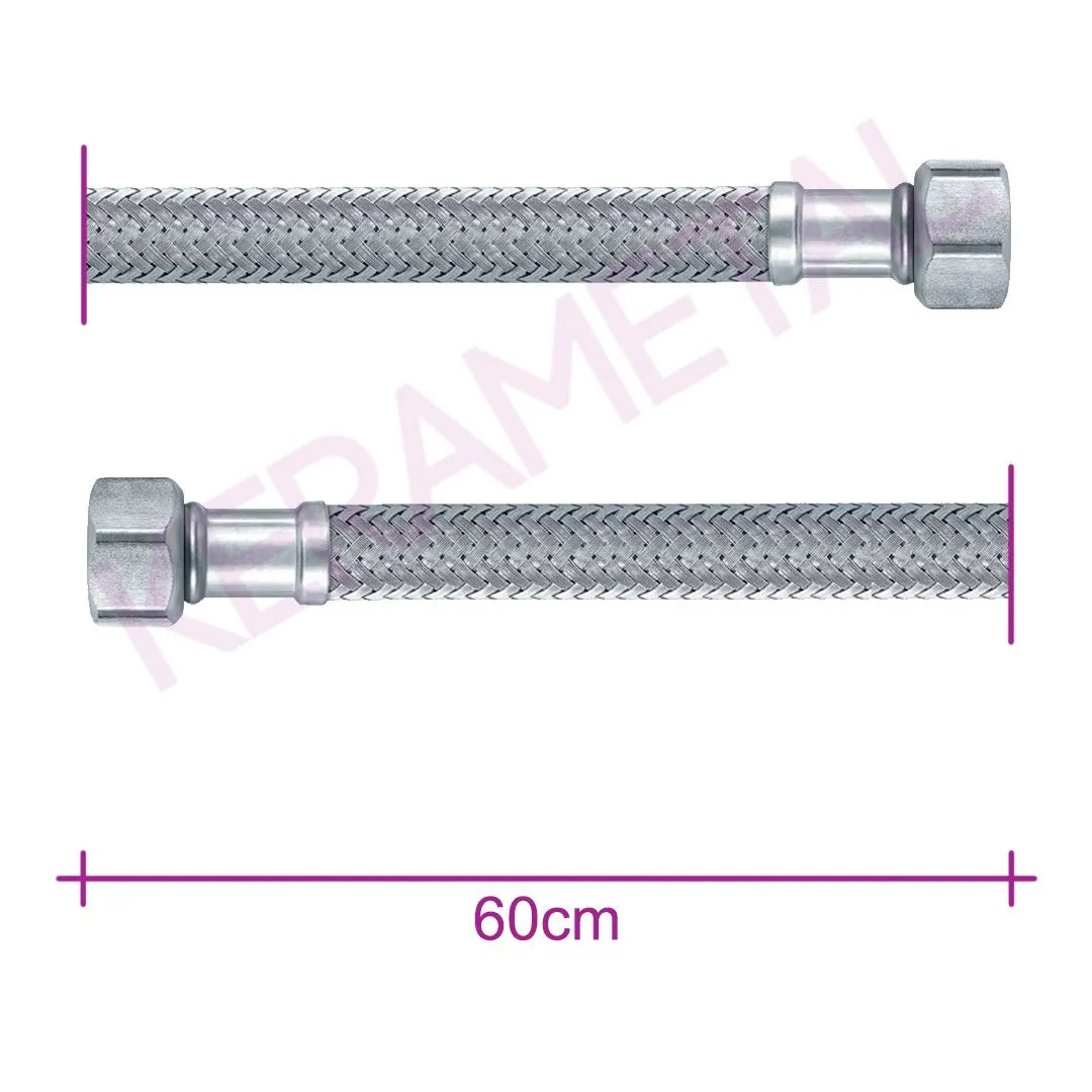 Remer brinoks FX 3/8 3/8 FF X 60cm Hrom