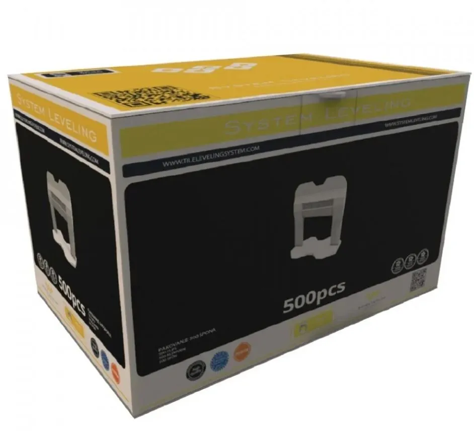 System Leveling Spone 0,5mm - 500kom 0,5
