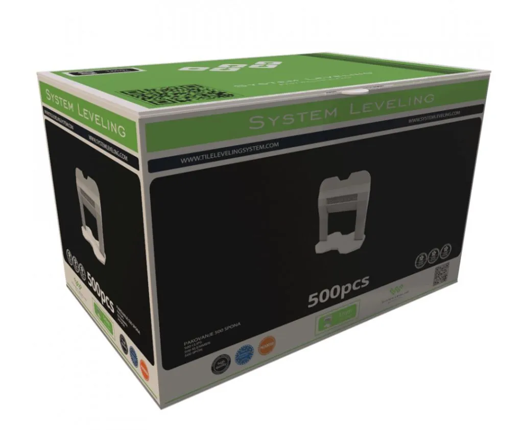 System Leveling Spone 1mm - 500kom 1