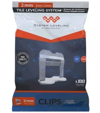 System Leveling Spone 2mm - 100kom 2