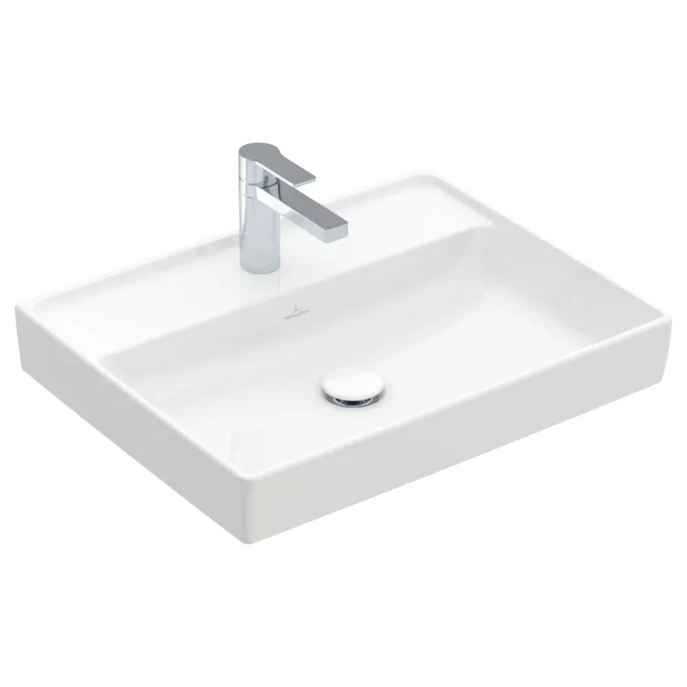 Villeroy & Boch Collaro lavabo 600x470mm 4A336101 Bela