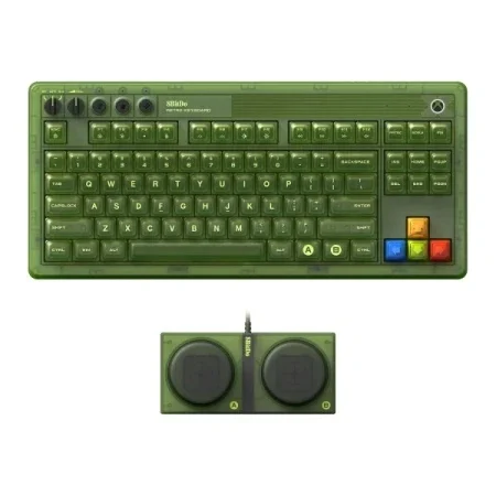 8BitDo Retro 87/mehanička/RGB/XBOX Green + Dual Super Buttons Bežična tastatura