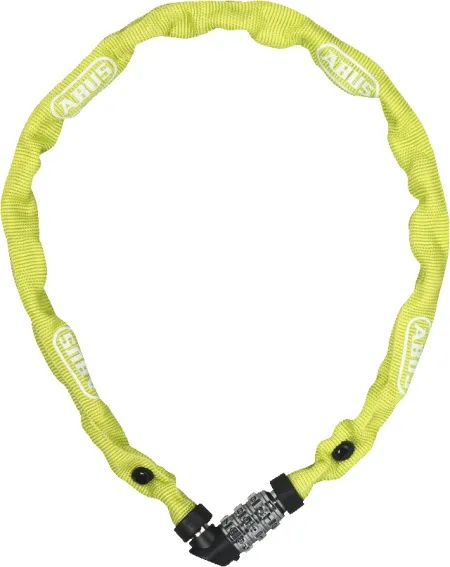 Abus brava chain lock 1200/110 web,lime ( 56340 )