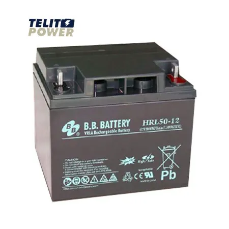 Bb tech hrl50-12 ( 4732 ) akumulator 12v 48ah battery terminal b2 (odgovara m5 bolt & nut)