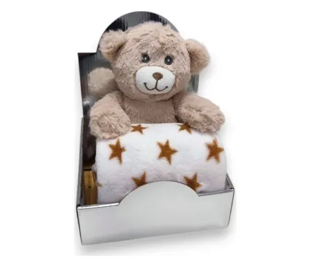 Bbo set igracka + cebence (b230134) – beige bear ( B230134-4 )