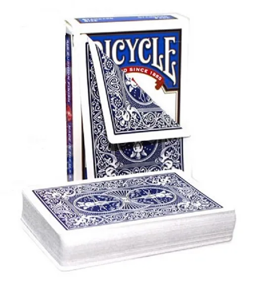 Bicycle Karte Double Back Blue/Blue ( 1019708 )
