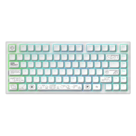 Dark Project Dark Project ALU Terra Nova R2 White - Wireless Gaming Keyboard (ANSI) ( 076163 )