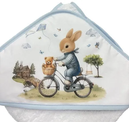 Deksi Peškir "Zeka" 75x75 plavi ( 3928 )