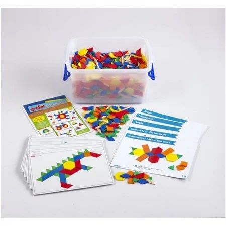 EDX Education Tangram set sa zadacima 22282C ( 21101 )