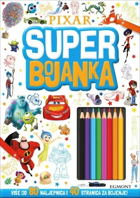 Egmont Disney pixar super bojanka ( EGM5347 )