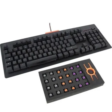 Epicgear DeFiantBlack/Black,German,EG,Grey tastatura sa LED pozad. osvetljenjem 262538