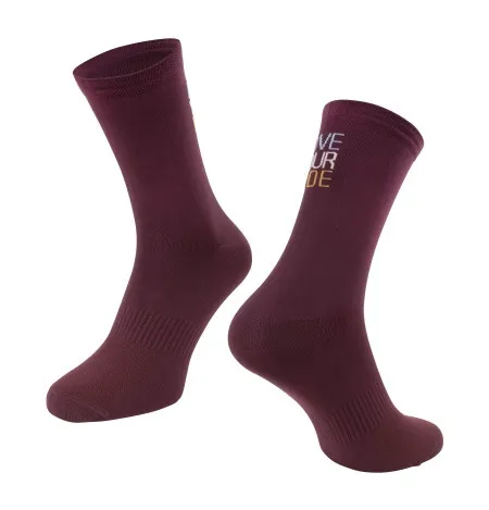 Force love your ride, bordo s-m/36-41 čarape ( 900858063 )