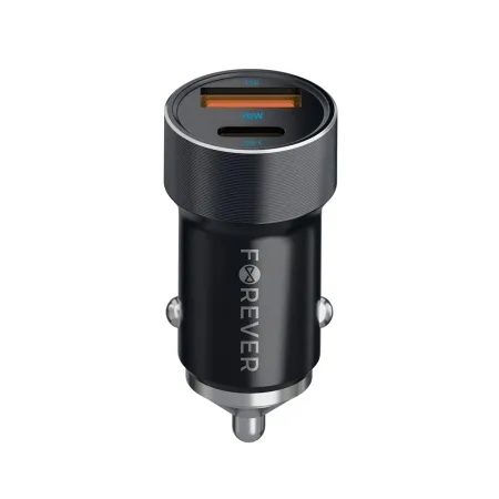 Forever CC-06 PD QC auto punjač (C-USB) 20W+(C-C) kabl 60W ( 21292 )