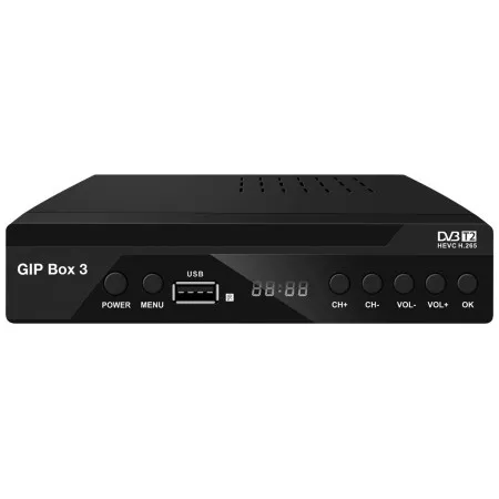 Golden Interstar prijemnik DVB-T2, H.265, HDMI, SCART - GIP Box 3