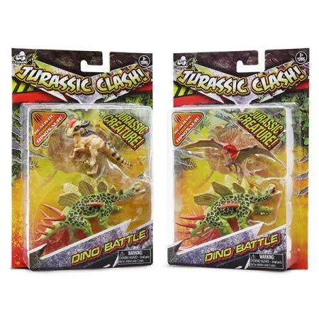 Lanard jurassic clash dino 2 figure ( 23663 )