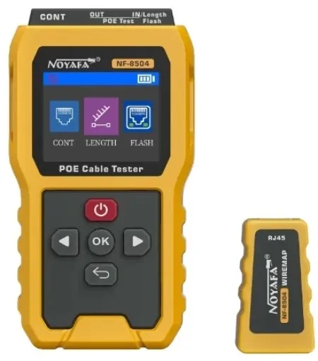 Noyafa NF-8504 MFP Tester mrežnih kablova i PoE