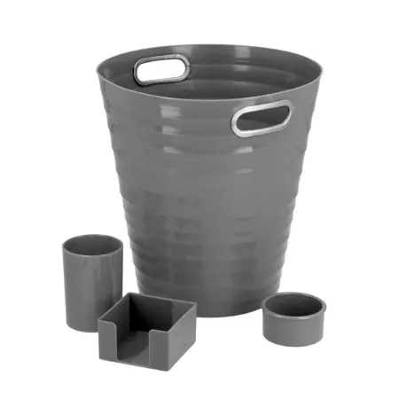 Office set kancelarijski set siva pvc 4k ( 460953 )