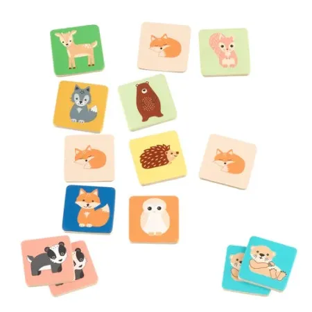 Orange Tree Toys Drvena igra memorije - šuma ( OTT25255 )