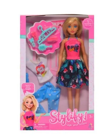 Stylify lutka sa kompletom odeće i dodacima, 31cm ( A096331 )