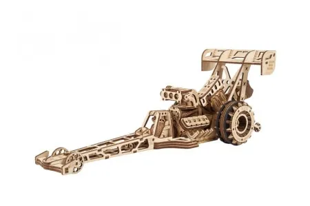 Ugears 3d eko mehanička puzzla: FUEL DRAGSTER ( 5470)