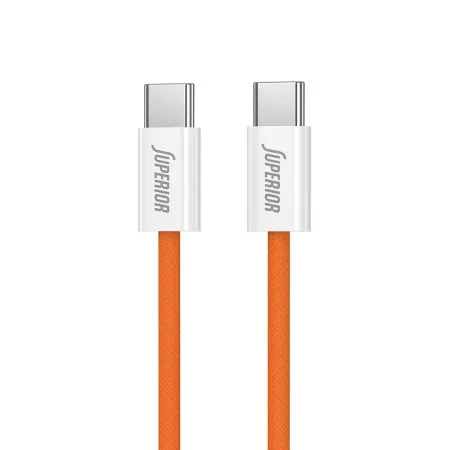 Usb data kabal superior su-k1025 type c na type c 60w 1m narandžasti ( U2156 )