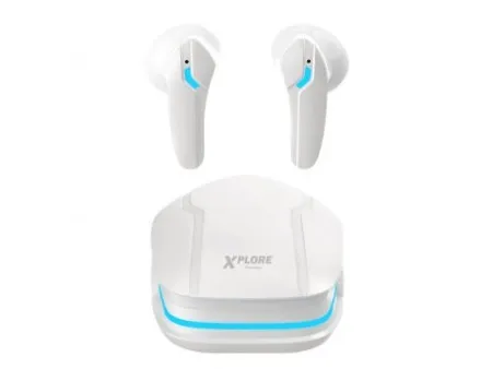 Xplore xp5807 bluetooth bežične stereo tws slušalice bele