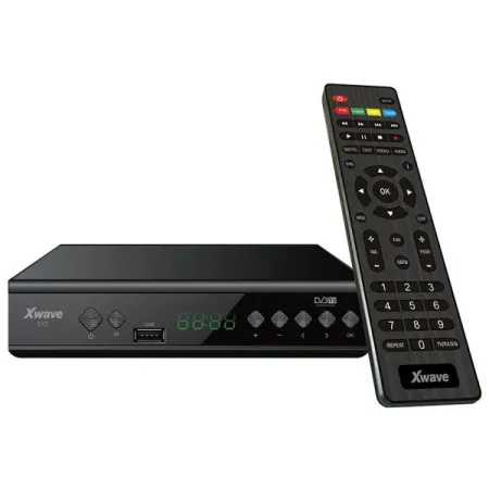 Xwave 192439 S12 DVB-T2 SetTopBox H.265,LED,scart,HDMI,RF in-out,USB,media player,metalno kućište