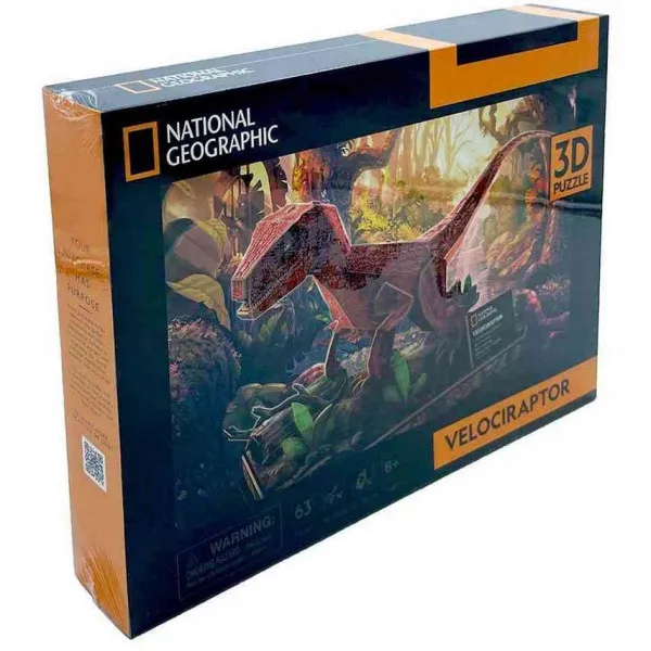 3D slagalica dinosaurus  VELOCISAURUS -