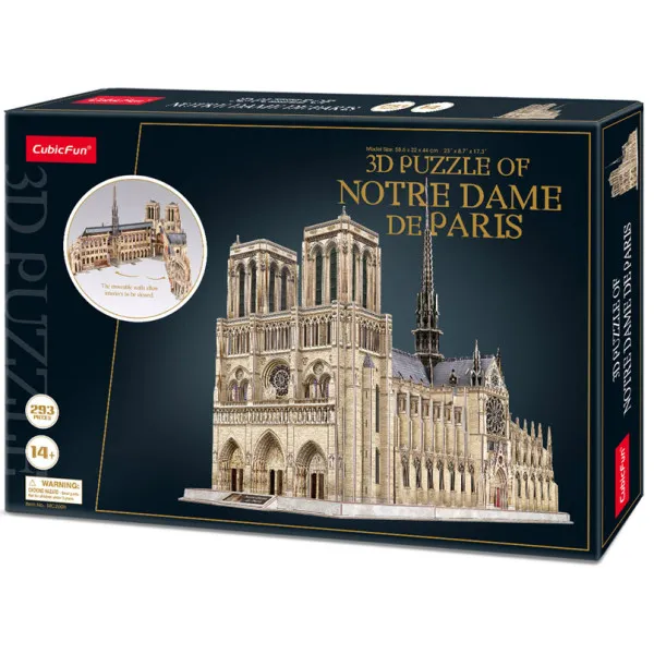 CUBIC FUN 3D puzzle NOTRE DAME DE PARIS