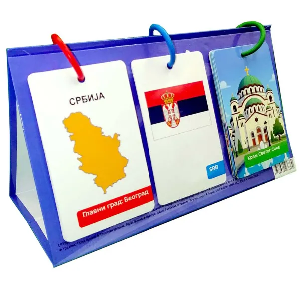 EDUKATIVNI SET: SRBIJA I KOMŠIJE