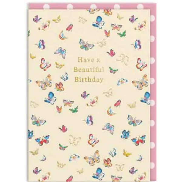 Čestitka CATH KIDSTON BEAUTIFUL BUTTERFLIES