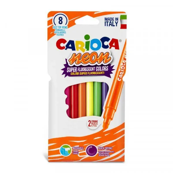 Flomasteri CARIOCA NEON 1/8
