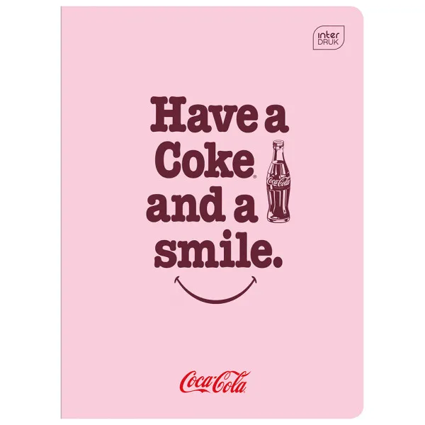 Školska sveska A5 linije COCA COLA (ČETIRI VRSTE)
