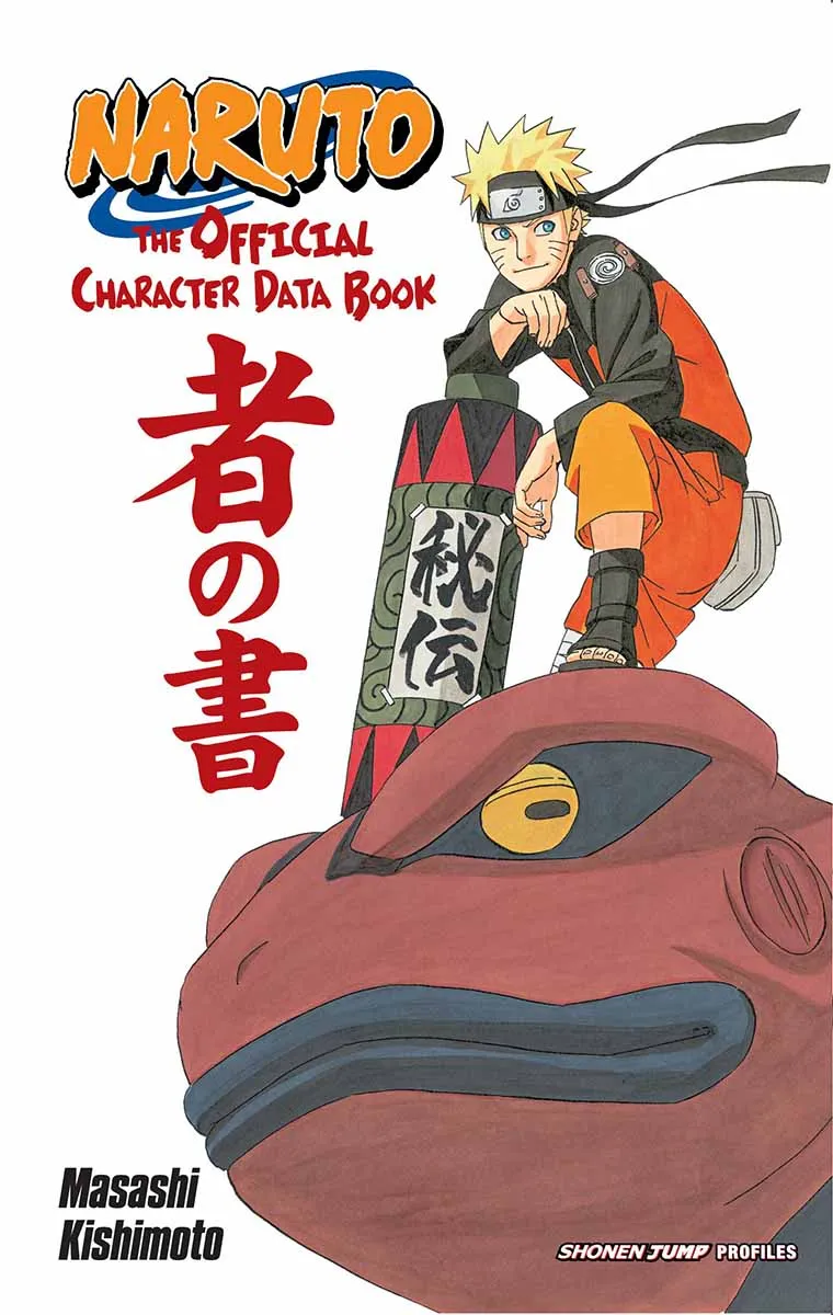 NARUTO OFFICIAL CHARACTER DATA BOOK - Masashi Kishimoto