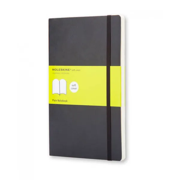 Notes MOLESKINE BLACK SOFT 13x21 cm prazna