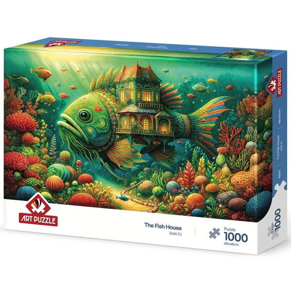 Puzzle THE FISH HOUSE - 1000kom