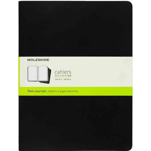 Set tri notesa MOLESKINE crni