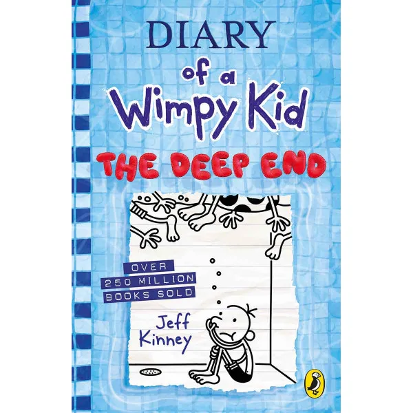 THE DEEP END Diary of a Wimpy Kid book 15 pb