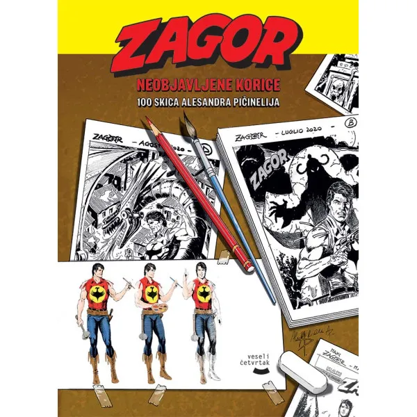 ZAGOR - NEOBJAVLJENE KORICE