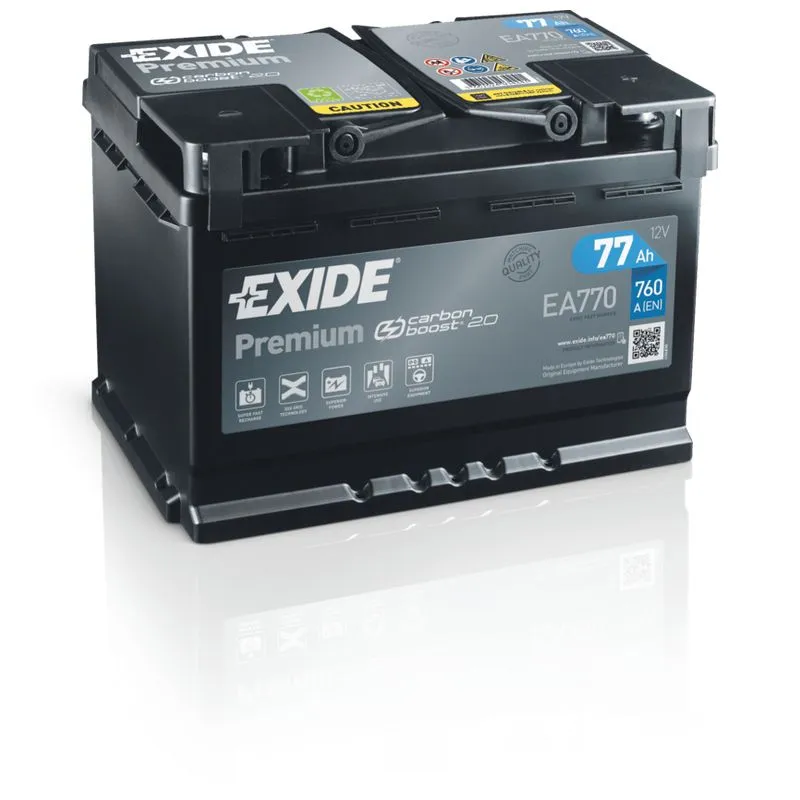 Akumulator EXIDE Premium 12 V 77 Ah +D