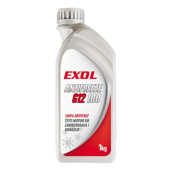 Antifriz G12+ 100% EXXOL 1 Kg - 0.88 L
