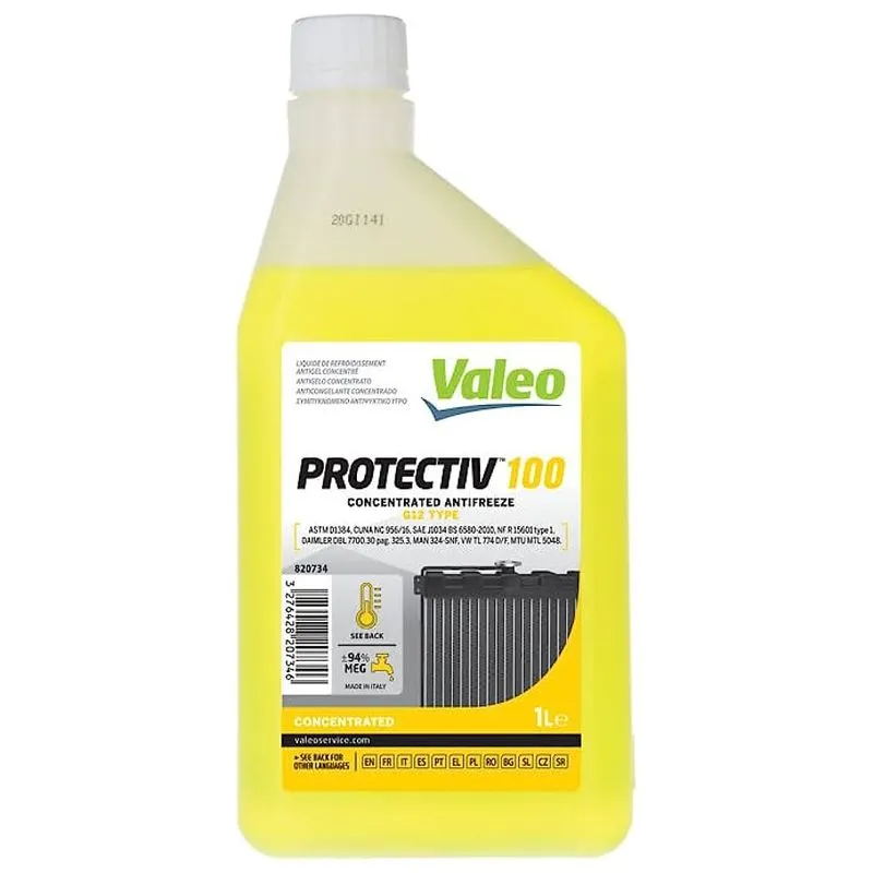 Antifriz G12 100% VALEO 1 L