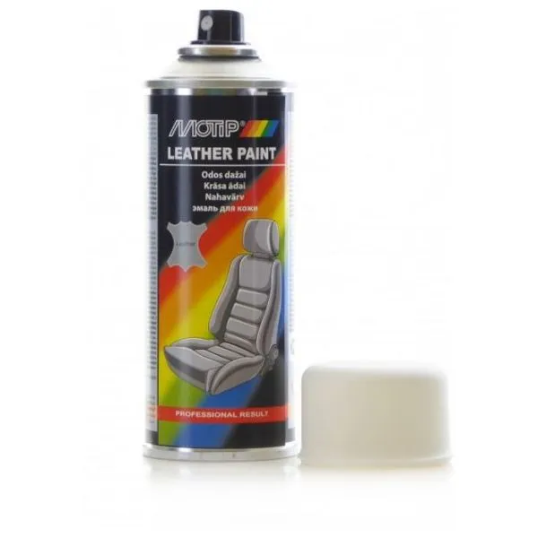 Boja za kožu MOTIP - bela Mat Ral9010 200ml