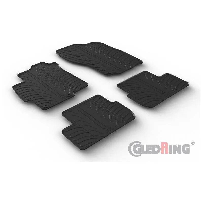 Patosnice gumene Mitsubishi Lancer Sedan 07-17 (automatic) - GLEDRING