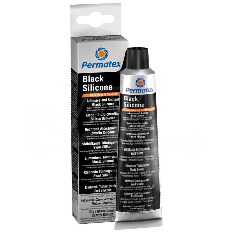 Hermetik crni PERMATEX Black silicone 80 ml