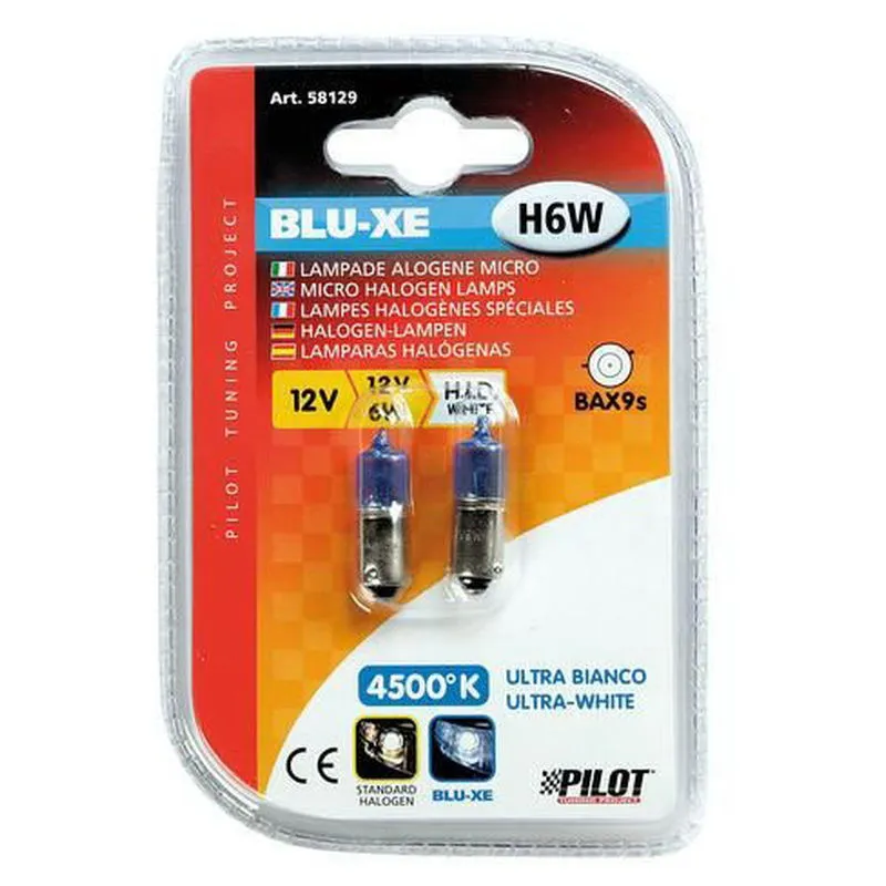 Sijalica 12V H6W LAMPA Blu-Xe halogena - 2 kom.