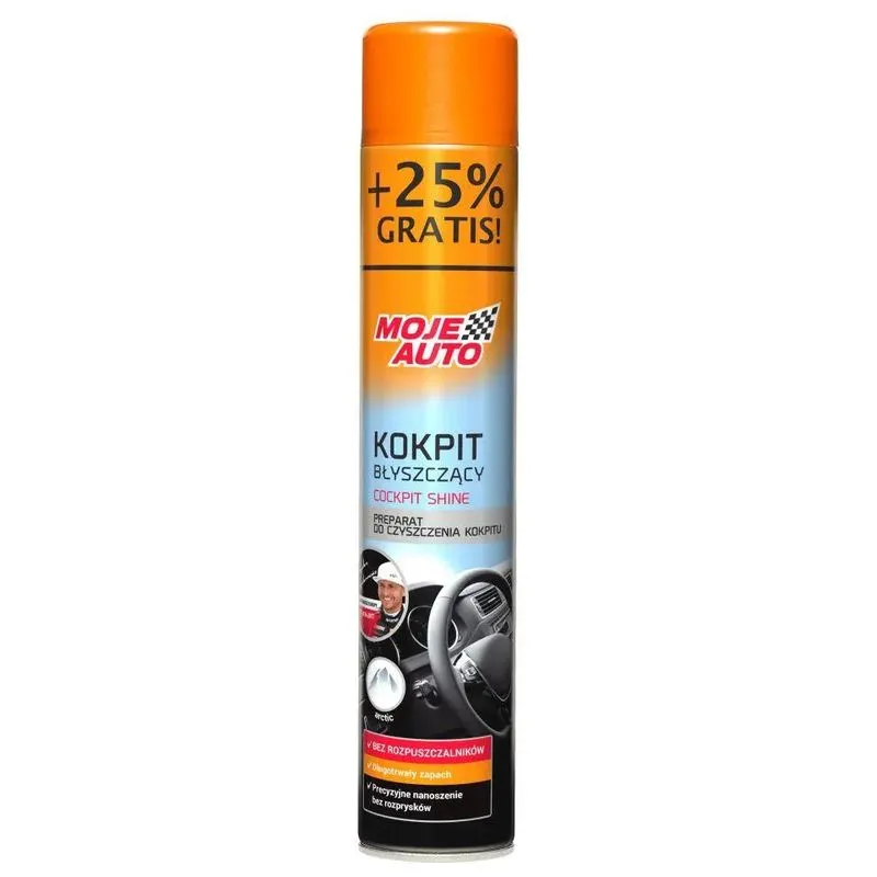Sprej kokpit MOJE AUTO 750 ml - arctic