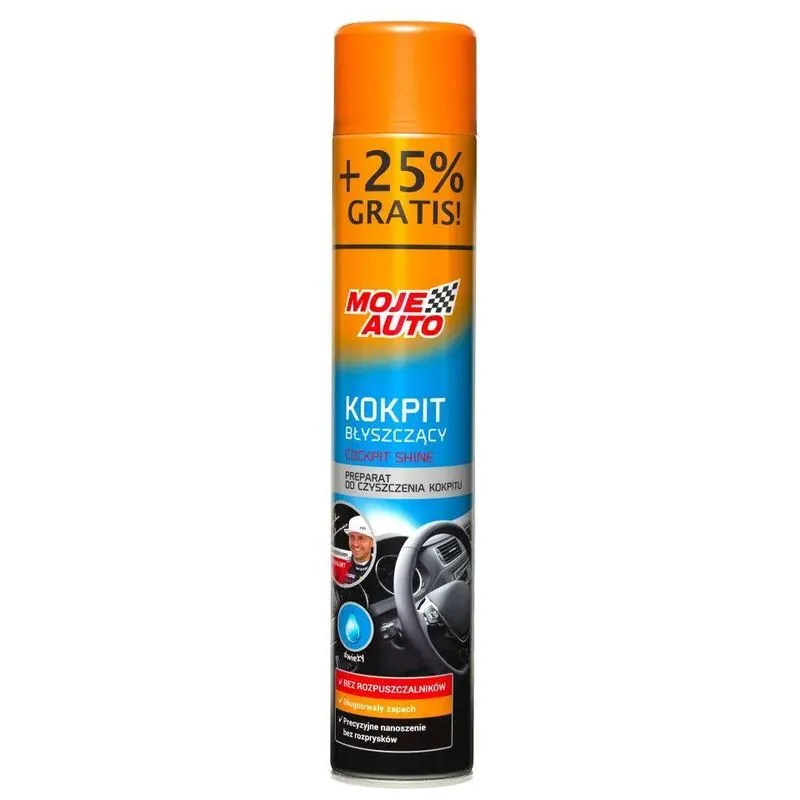 Sprej kokpit MOJE AUTO 750 ml - fresh