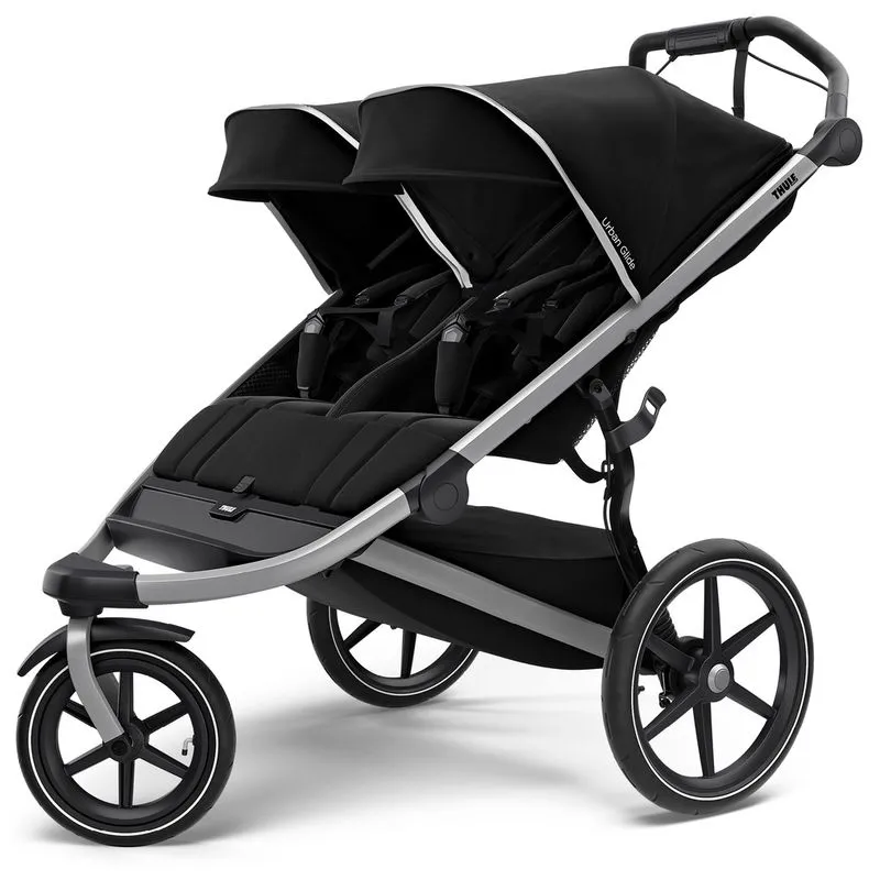 THULE Urban Glide Double dečija kolica za blizance - Black