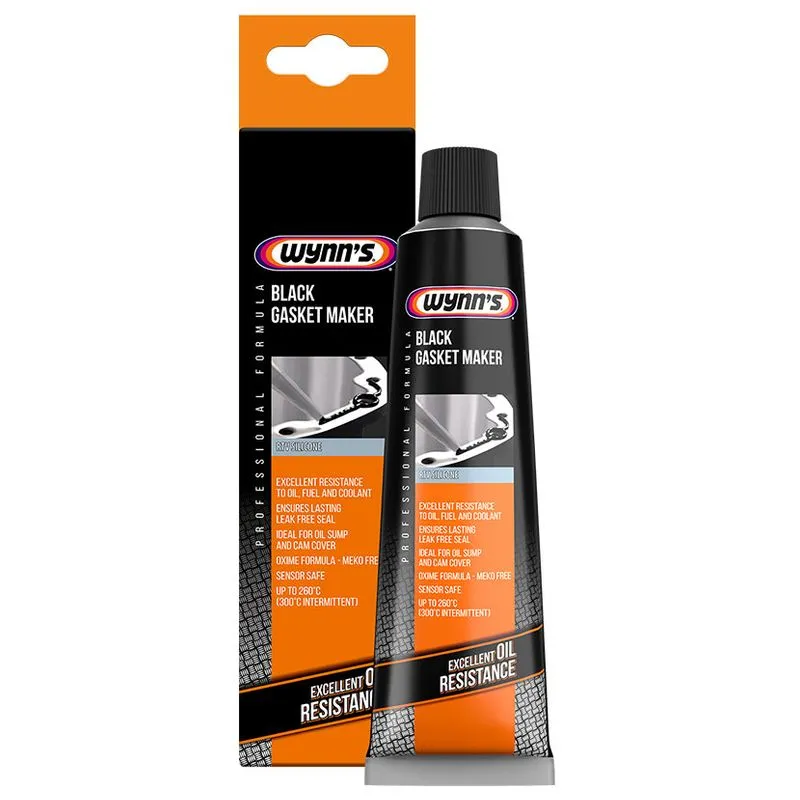 Hermetik crni WYNNS Black Gasket Maker 80 ml